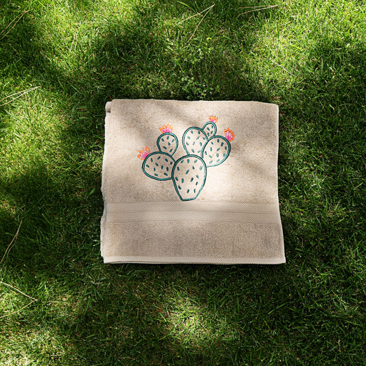 Cactus Beach Towel