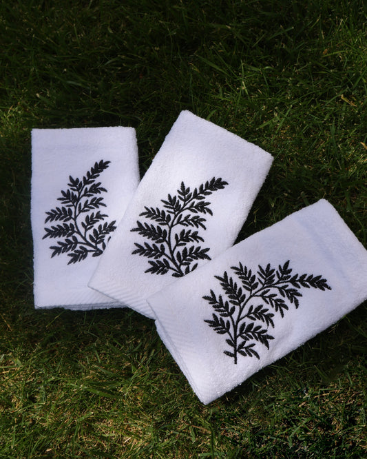 Embroidery Towel Set of 3