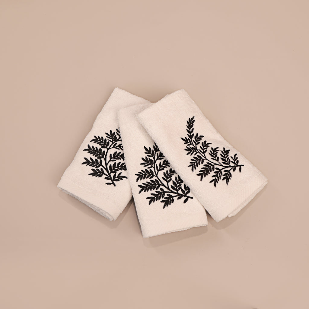 Embroidery Towel Set of 3