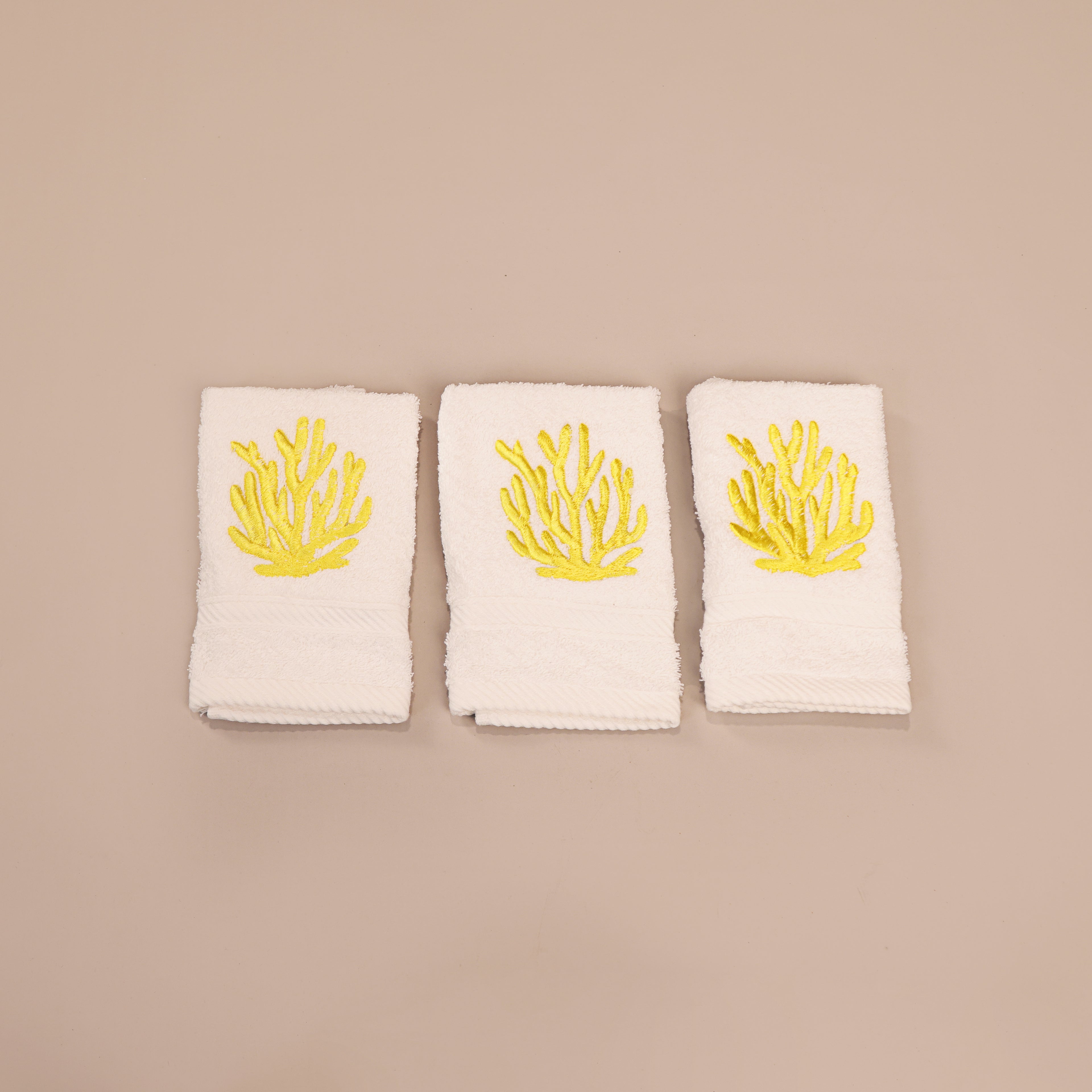 Embroidery Towel Set of 3
