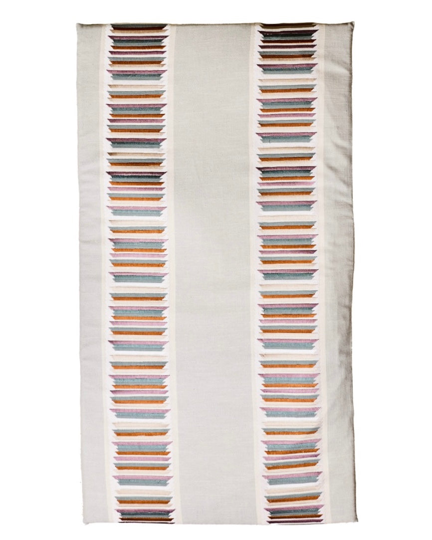 greige striped prayer mat memory foam 3cm