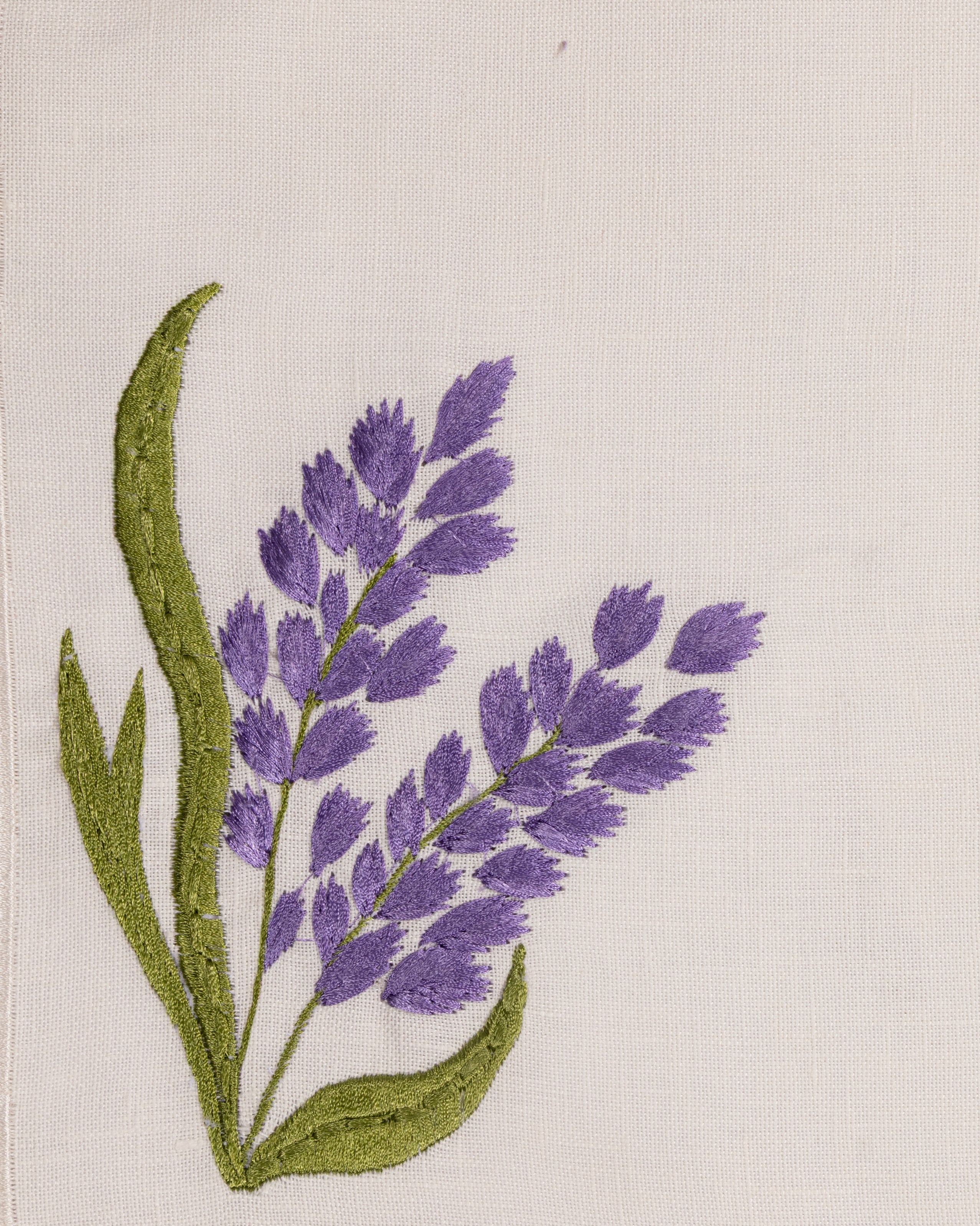 Lavender placemat with napkins set of 12