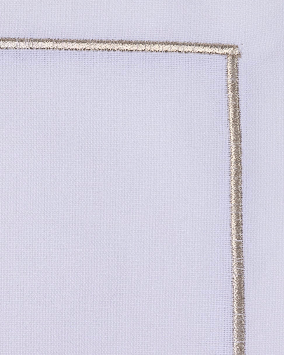 Silver MOON placemat with napkins set of 12