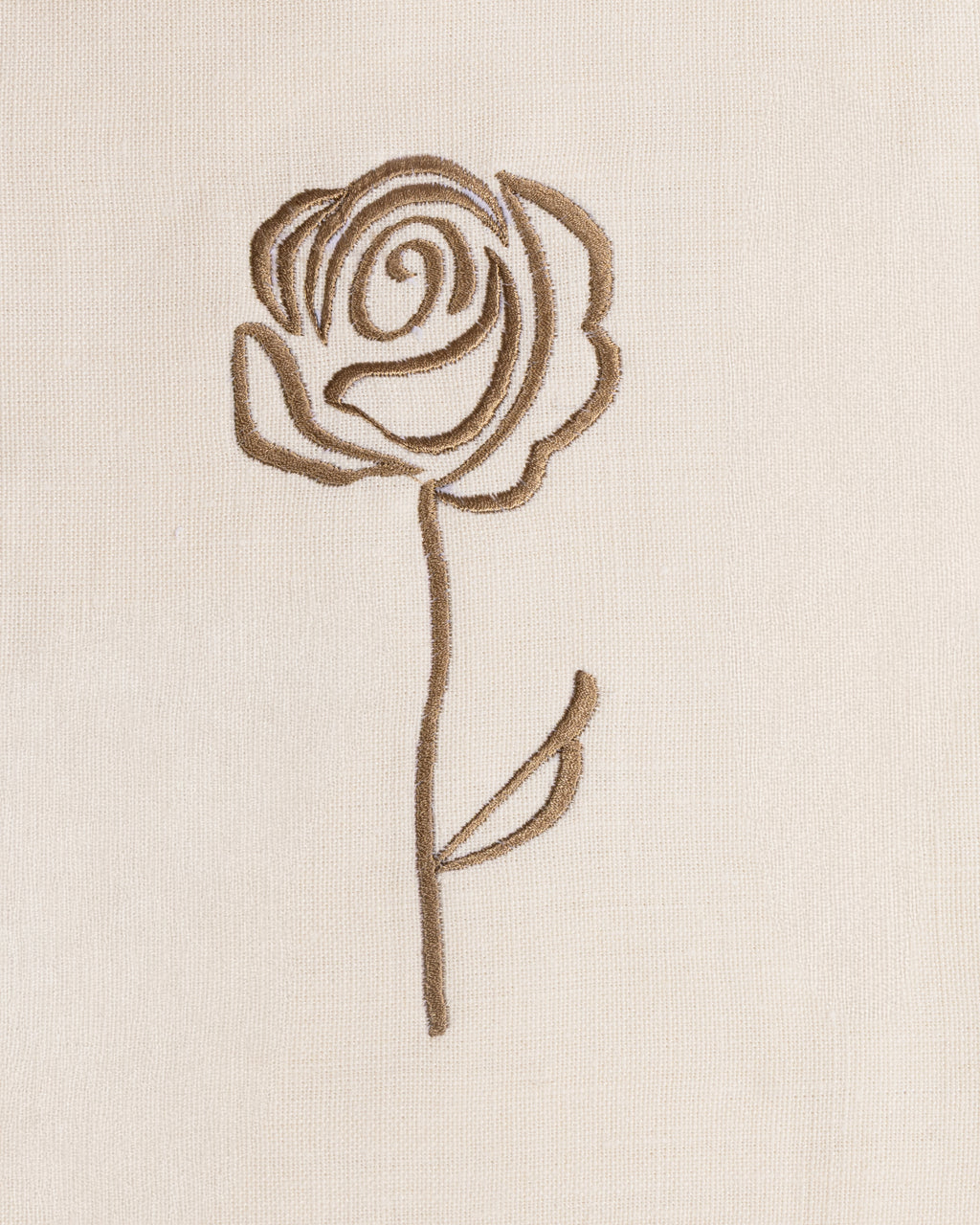 Brown rose placemat with napkins set of 12