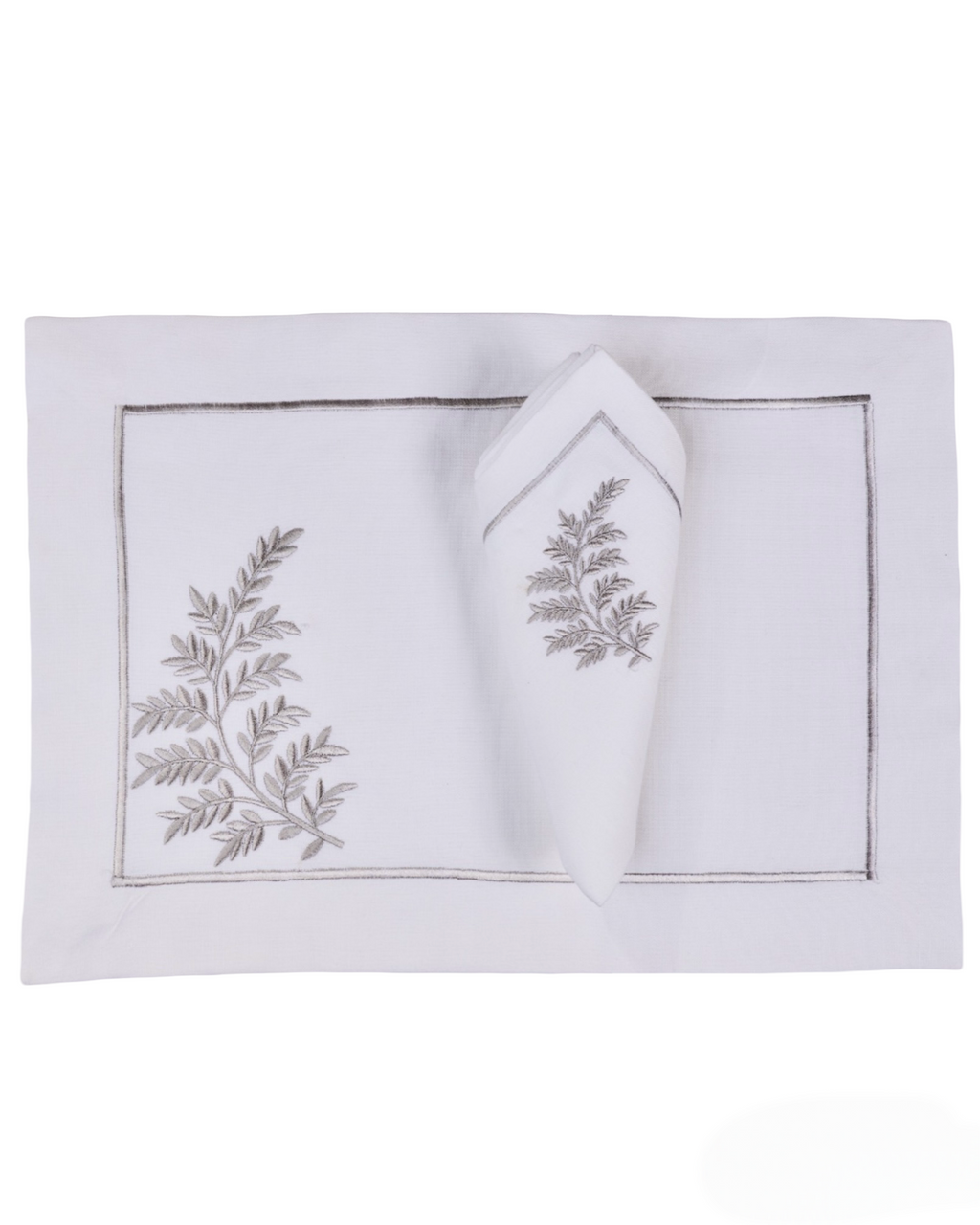 Foujaire placemat with napkins set of 12