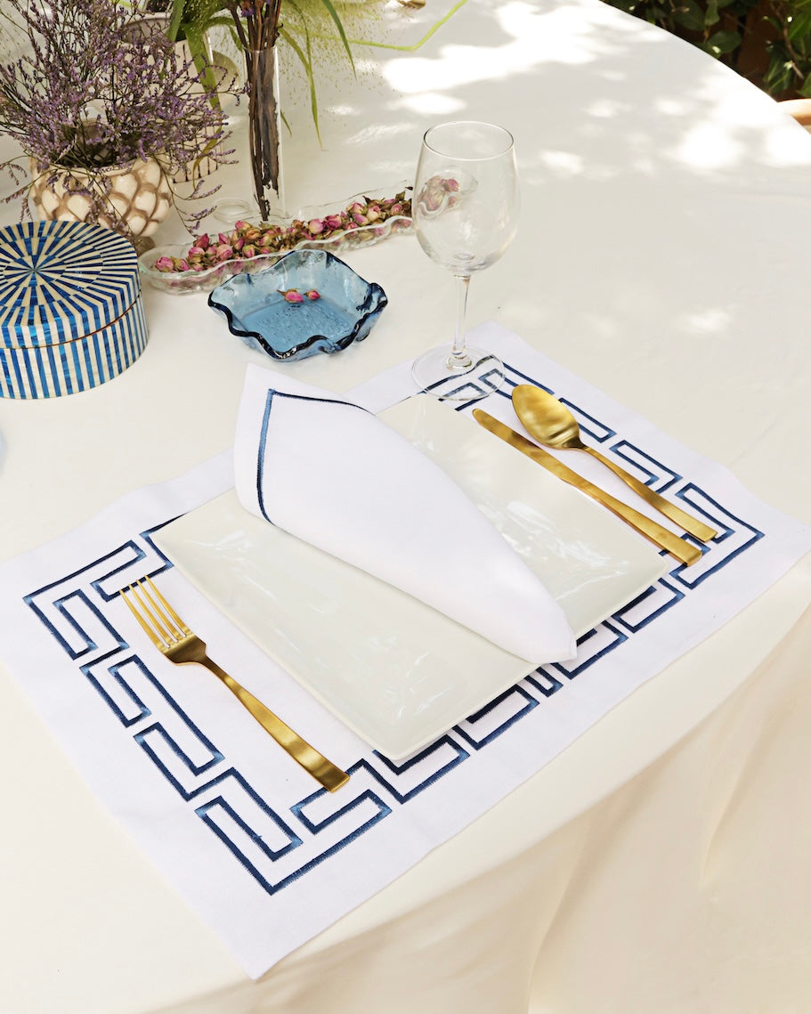Aztec Placemat & Napkin set of 12