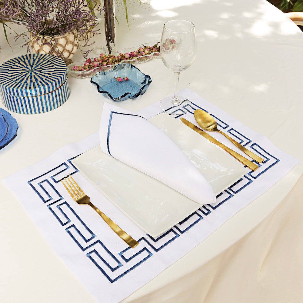 Aztec Placemat & Napkin set of 12