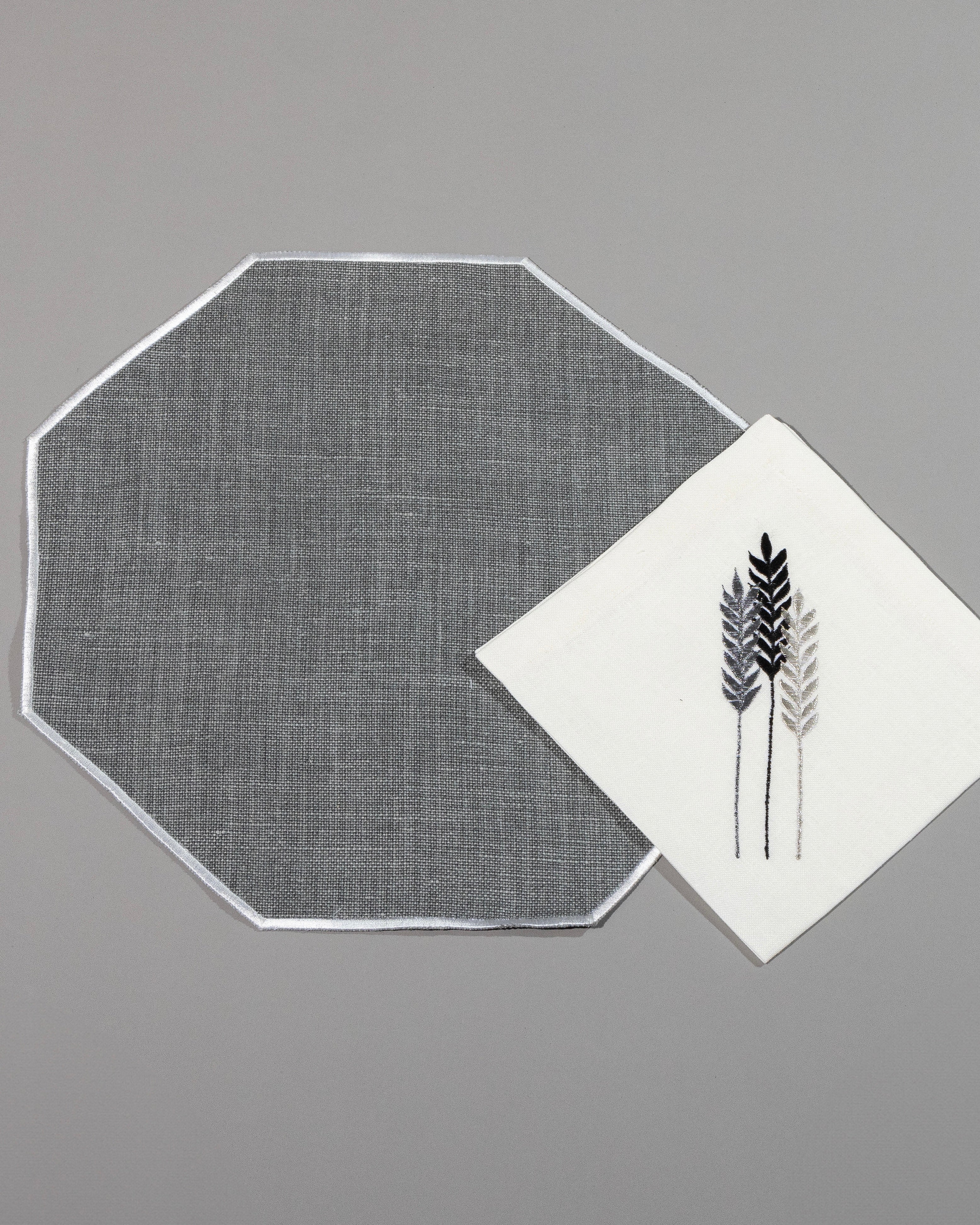 Octagon Placemat & Napkin set of 12