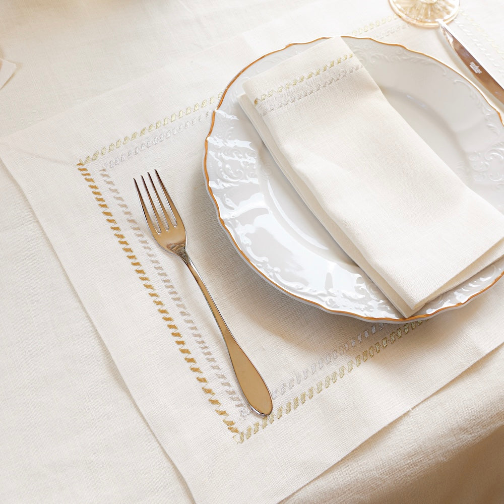ZigZag Placemat & Napkin set of 12