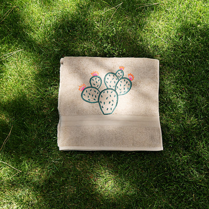 Cactus Beach Towel
