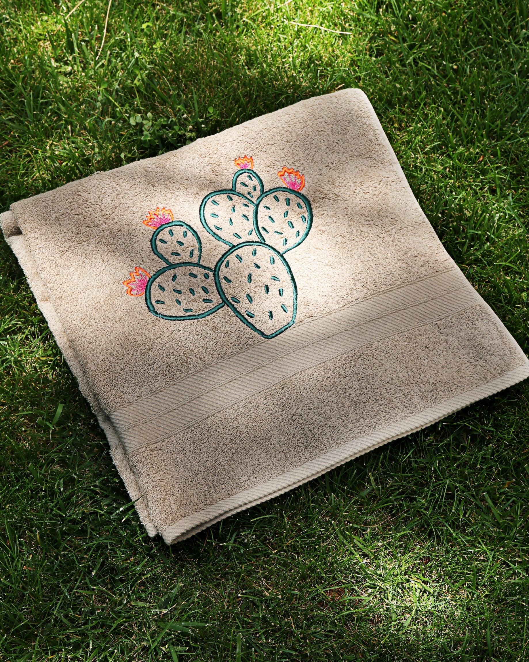 Cactus Beach Towel