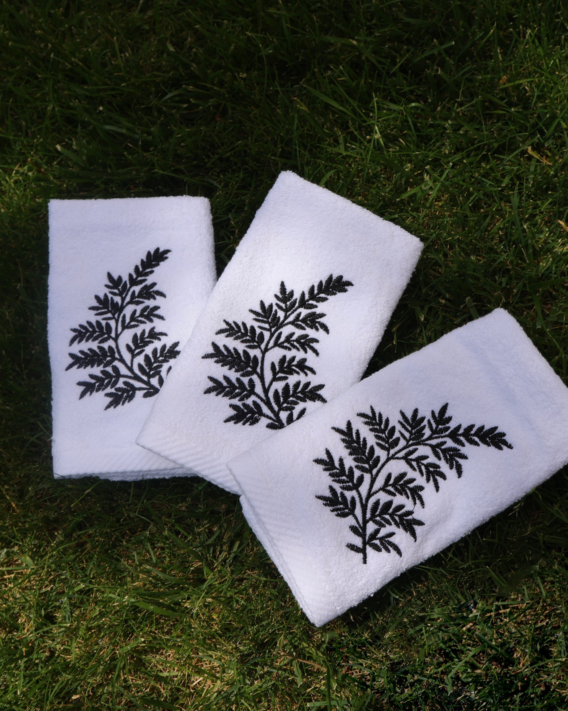 Embroidery Towel Set of 3