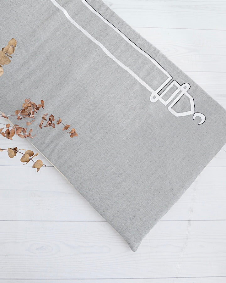 Gray Prayer Mat Memory Foam 2cm