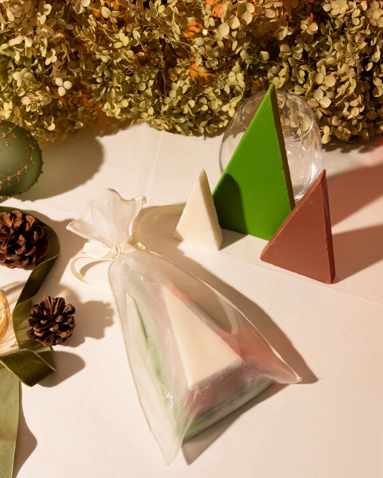 Christmas Tree Soap Set of 3