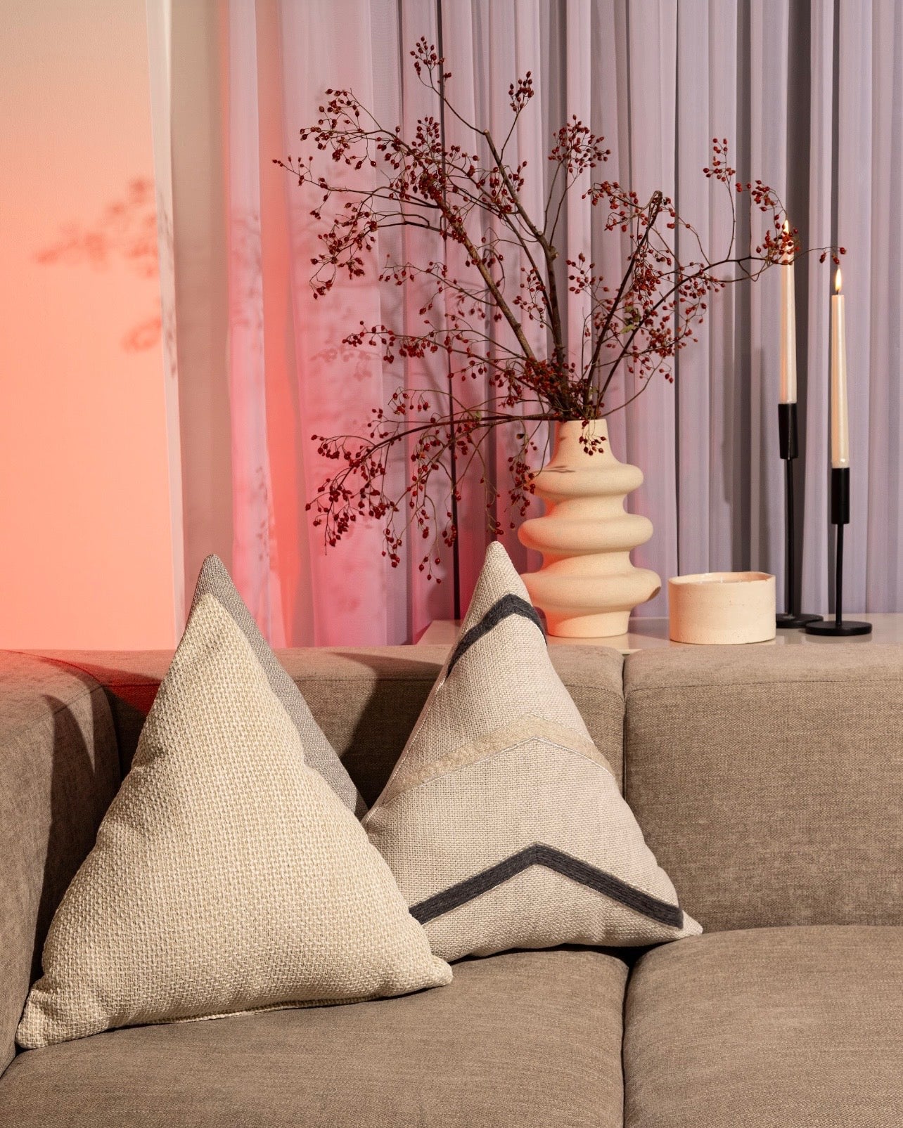 Plain Christmas Cushion