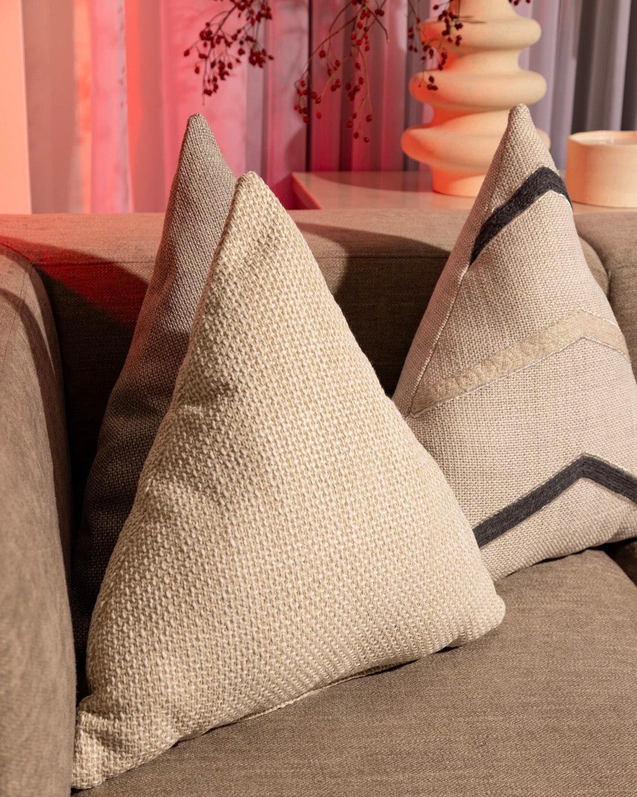 Plain Christmas Cushion