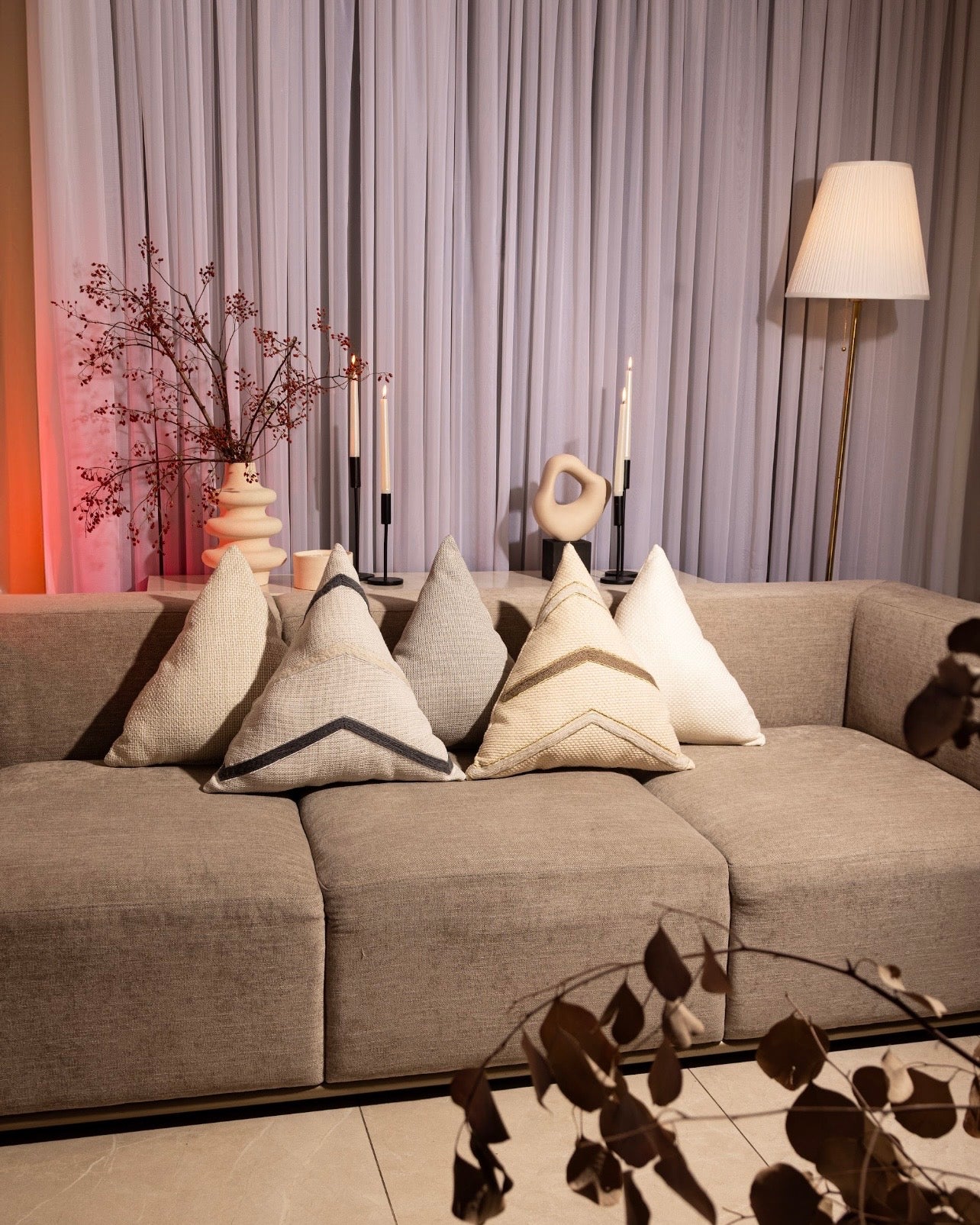 Plain Christmas Cushion