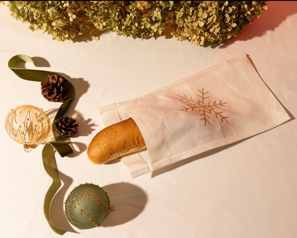 Baguette Bread Cover for Christmas