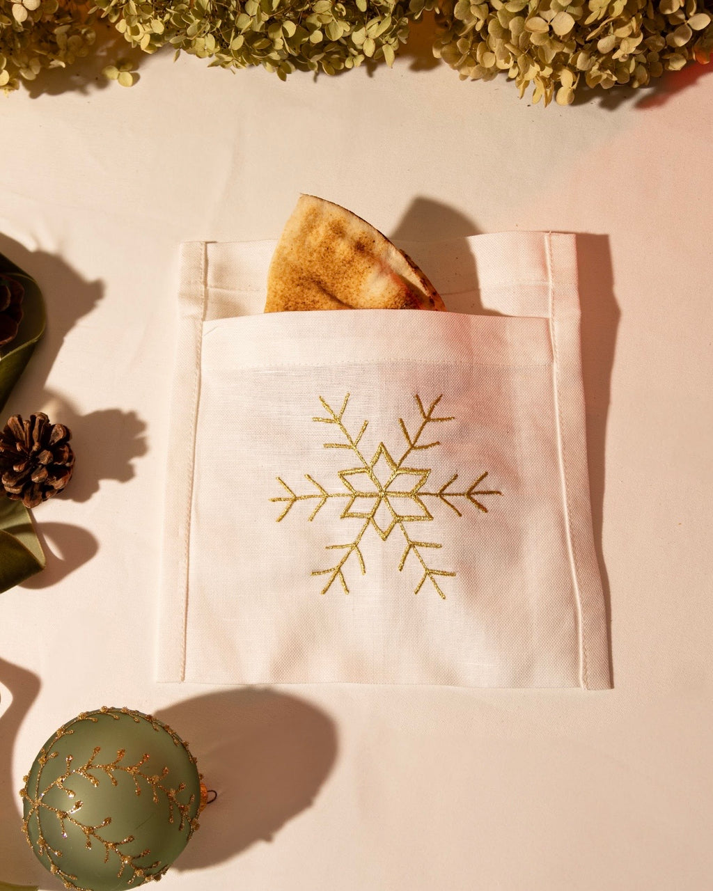 Christmas bread cover