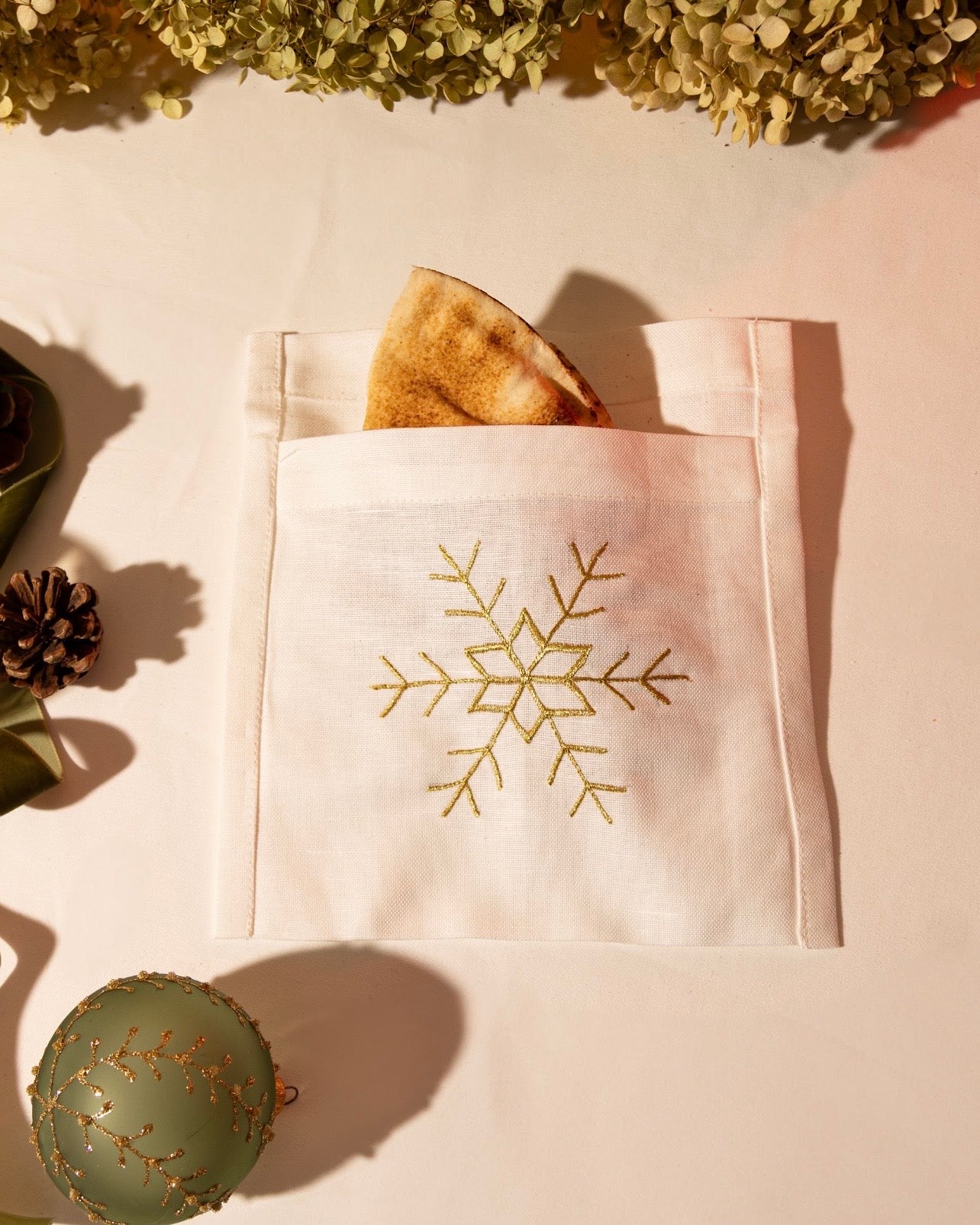 Christmas bread cover