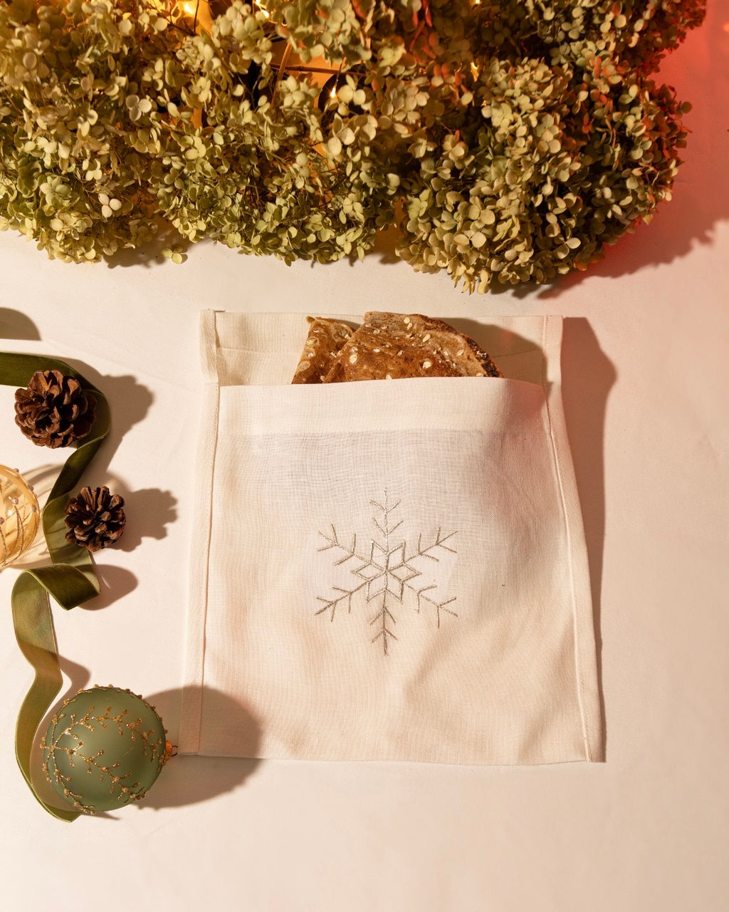 Christmas bread cover