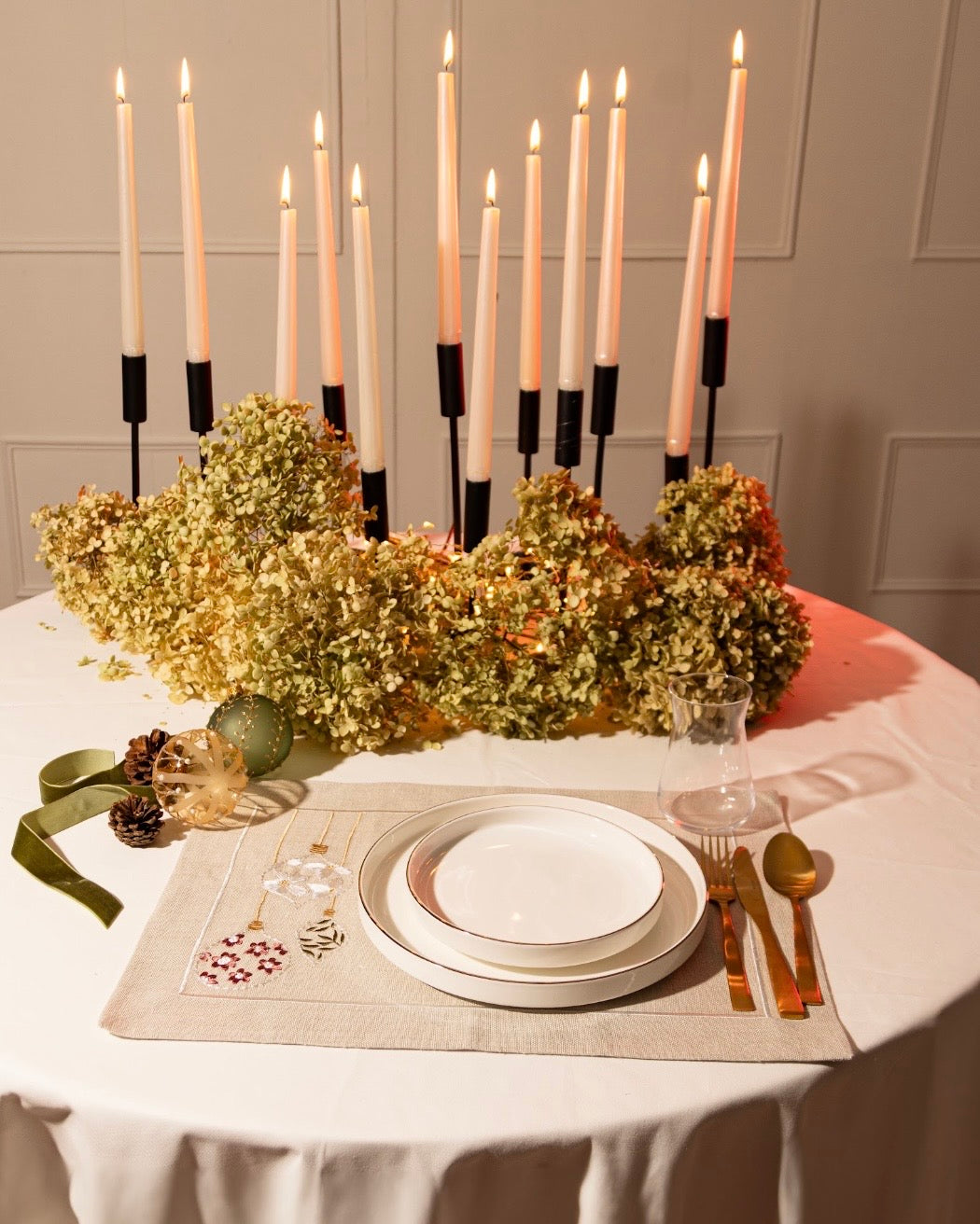 Christmas Light Placemat set of 6