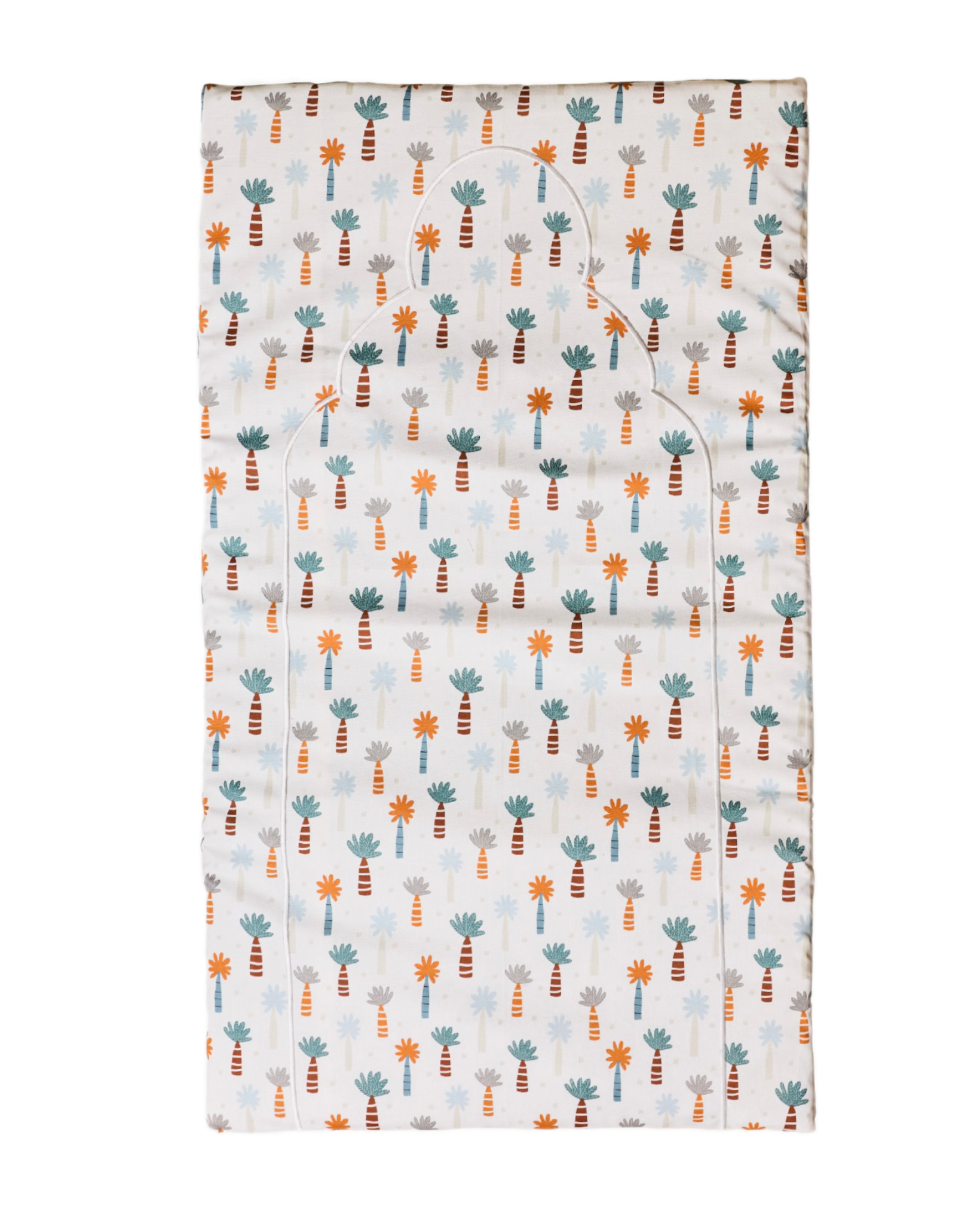 Kids prayer mat printed palm tree with dacron