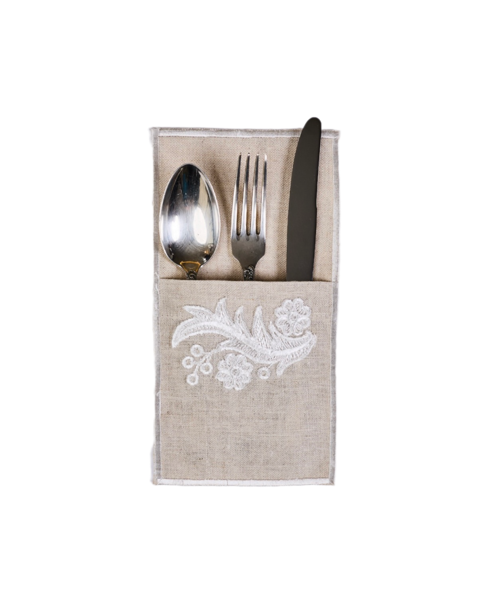 Cutlery  Dentelle offwhite set of 12