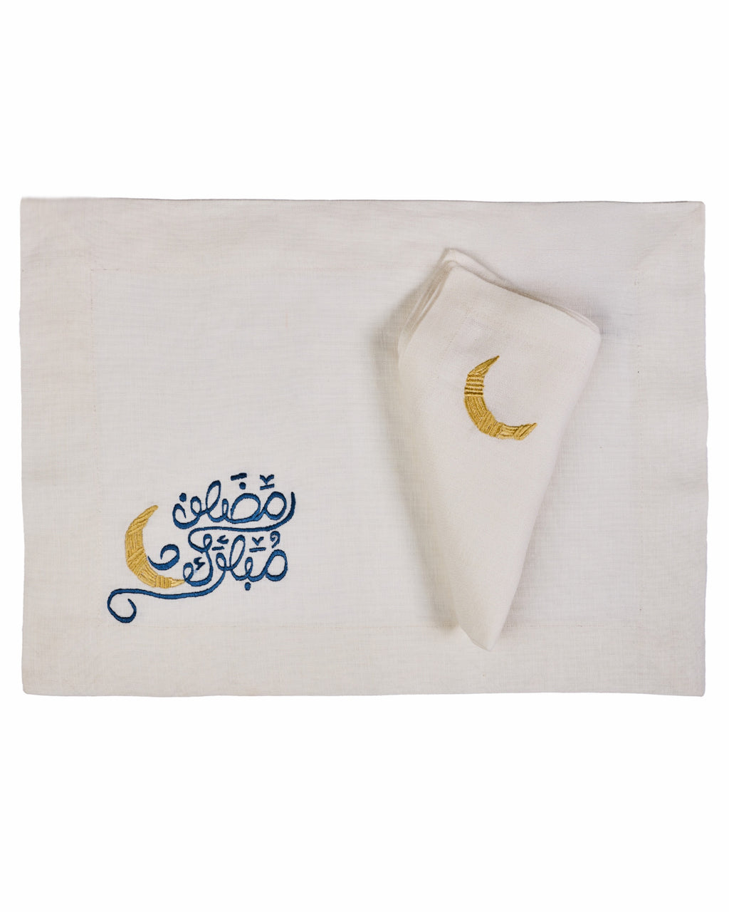 Calligraphy Placemat with Napkins set of 12